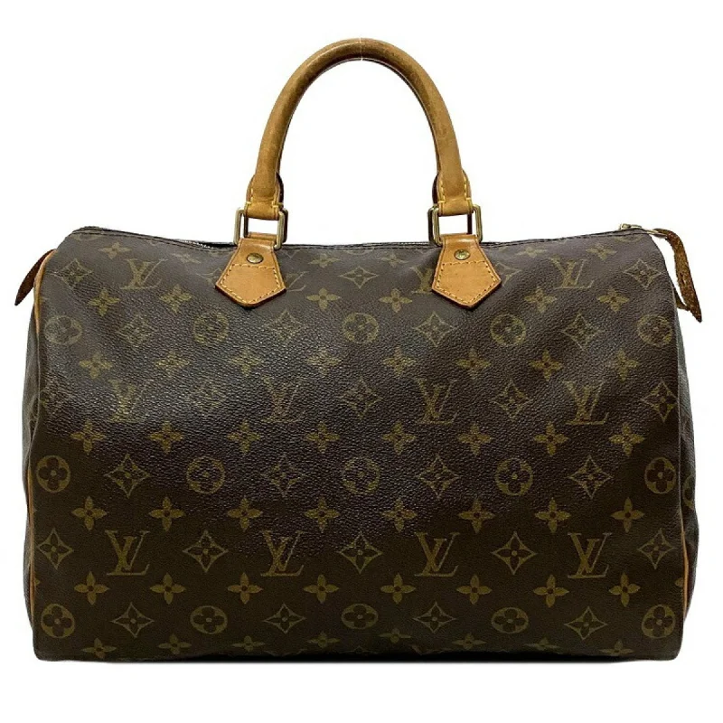 Christian Dior bags with a side - pocket for holding a water bottleLadies Louis Vuitton shoulder bags with a magnetic - closure flap for easeHandbag Speedy 35 Brown Monogram M41524 Canvas Nume SP1914 LOUIS VUITTON Boston Bag Ladies