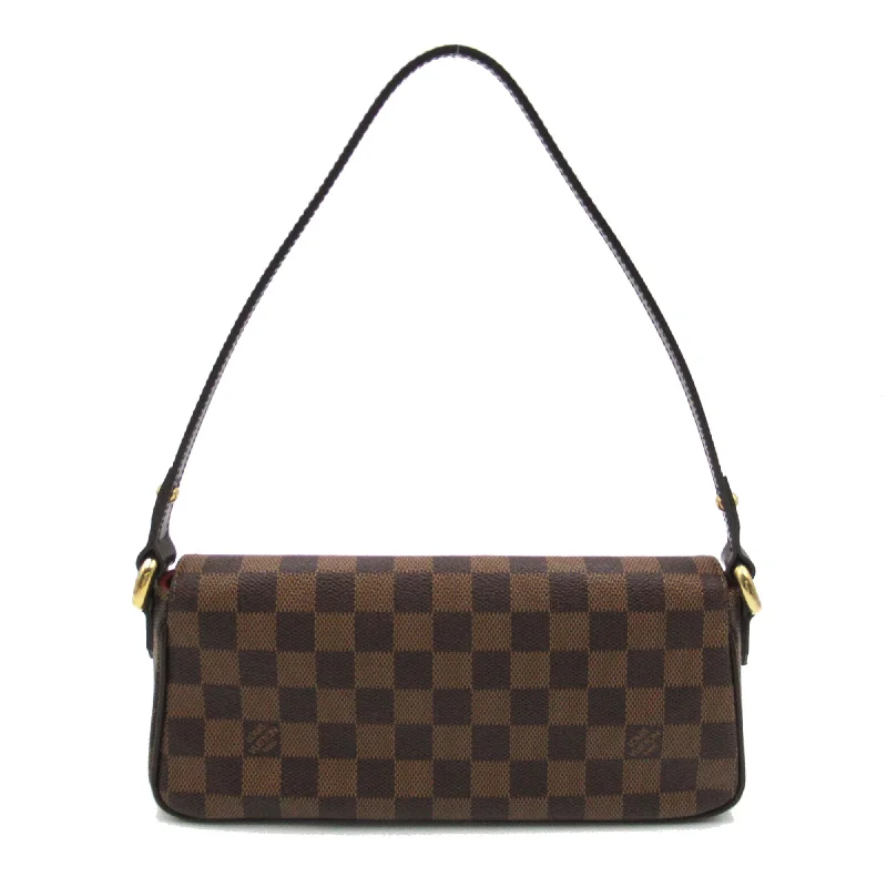 Christian Dior crossbody bags with a front - flap pocket for easy accessLadies Louis Vuitton shoulder bags with a magnetic - closure flap for easeLOUIS VUITTON Ravello PM Brown Damier PVC coated canvas N60007