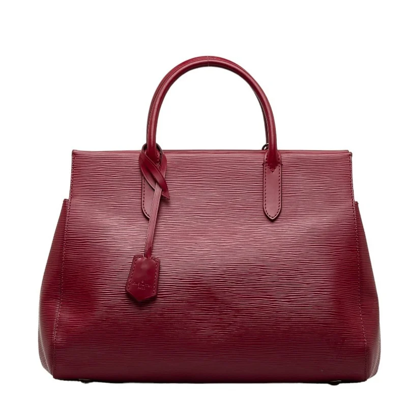 Christian Dior tote bags with a double - handle and shoulder - strap optionLadies Louis Vuitton shoulder bags with a single - handle silhouetteLOUIS VUITTON Epi Marly MM Handbag Shoulder Bag M94615 Fuchsia Purple Leather Ladies