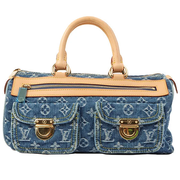 Christian Dior tote bags with a double - handle and shoulder - strap optionLadies Louis Vuitton Petite Malle bags in a pastel color for a soft lookLouis Vuitton 2005 Made Denim Monogram Neo Speedy Indigo