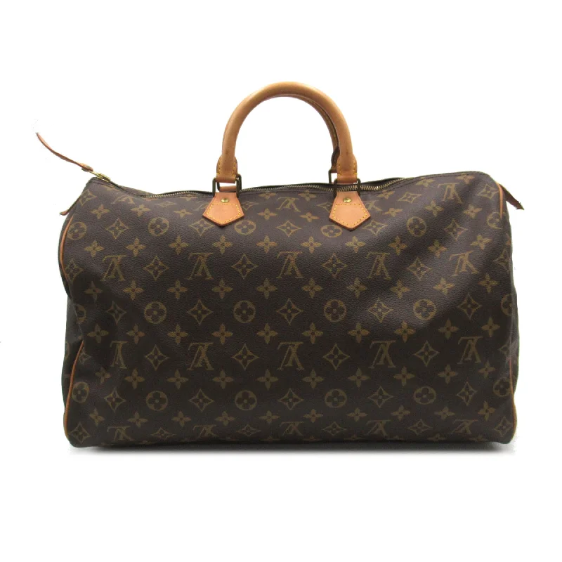 Christian Dior handbags with a removable shoulder strap for versatilityLouis Vuitton Neverfull bags with large capacity for everyday essentialsLOUIS VUITTON Speedy 40 Brown Monogram PVC coated canvas M41522