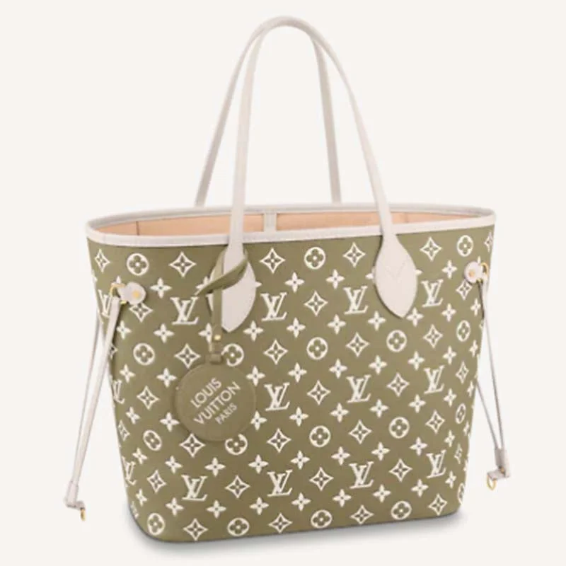 Christian Dior handbags with a removable shoulder strap for versatilityLouis Vuitton bags with a detachable mobile phone holder for convenienceLouis Vuitton Women LV Neverfull MM Carryall Tote Bag Printed Embossed Grained Cowhide