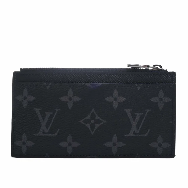 Luxury Christian Dior crossbody bags with a chain - link strapLouis Vuitton Alma bags featuring the signature top - handle designLOUIS VUITTON Eclipse Reverse Coin Card Holder M69533 Black Men's