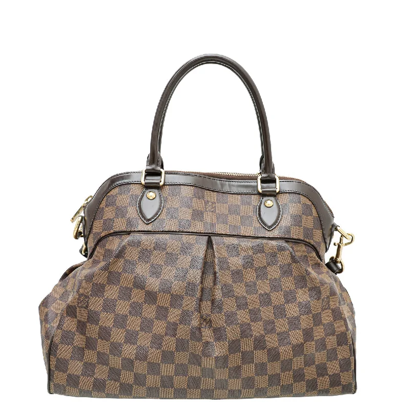 Christian Dior bags with a side - pocket for holding a water bottleLouis Vuitton crossbody bags with adjustable shoulder straps for comfortLouis Vuitton Ebene Trevi GM Bag