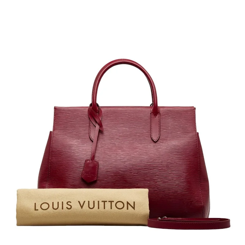 Christian Dior tote bags with a printed Dior logo on the frontLouis Vuitton backpacks with a padded back panel for comfort during long - wearLouis Vuitton Epi Marley MM Handbag Shoulder Bag 2WAY M94615 Fushia Pearl Leather  Louis Vuitton