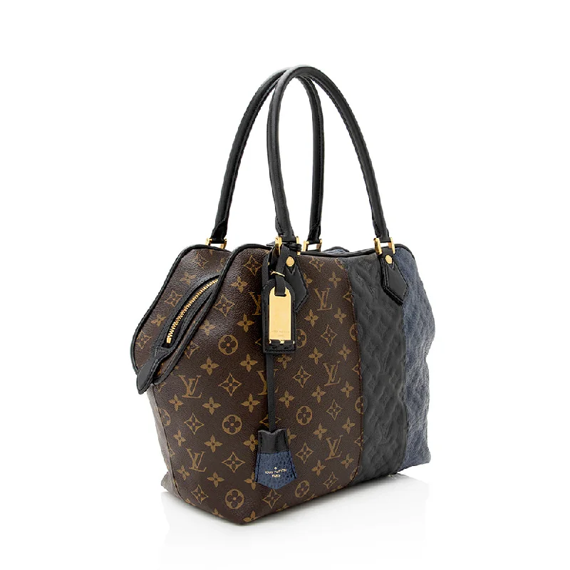 Christian Dior Saddle bags with a studded trim for a bold lookLouis Vuitton tote bags with a printed LV logo on the front for brand visibilityLouis Vuitton Limited Edition Monogram Blocks Zipped Tote (21473)