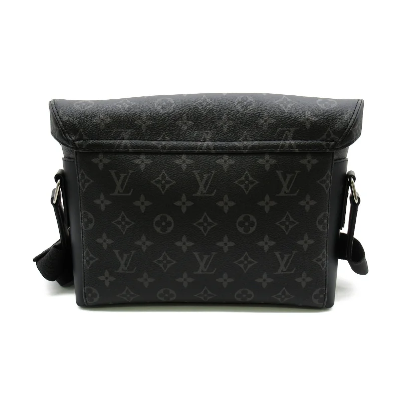 Christian Dior tote bags with a printed Dior logo on the frontLouis Vuitton handbags with a beaded trim for a touch of glamourLOUIS VUITTON Messenger voyage PM Black PVC coated canvas M40511