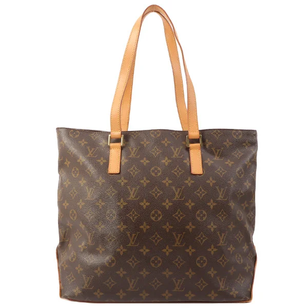 High - fashion Christian Dior bags with a geometric patternLouis Vuitton bags with a front - zip pocket for small items like keysLouis Vuitton 2001 Made Canvas Monogram Cabas Mezzo Brown