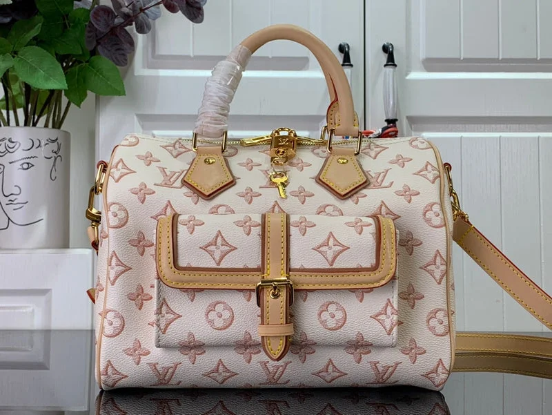 High - fashion Christian Dior bags with a geometric patternLouis Vuitton Speedy bags in monogram canvas for a classic lookBoldCollect - LOUIS VUITTON BAGS - 1864