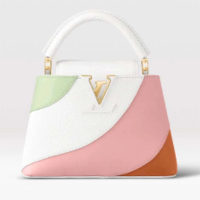 Christian Dior bags with a zip - top closure and multiple compartmentsLouis Vuitton Alma bags with a leather - wrapped handle for a luxurious feelLouis Vuitton LV Women Capucines Mini Handbag Taurillon Patent Leather Smooth Calfskin