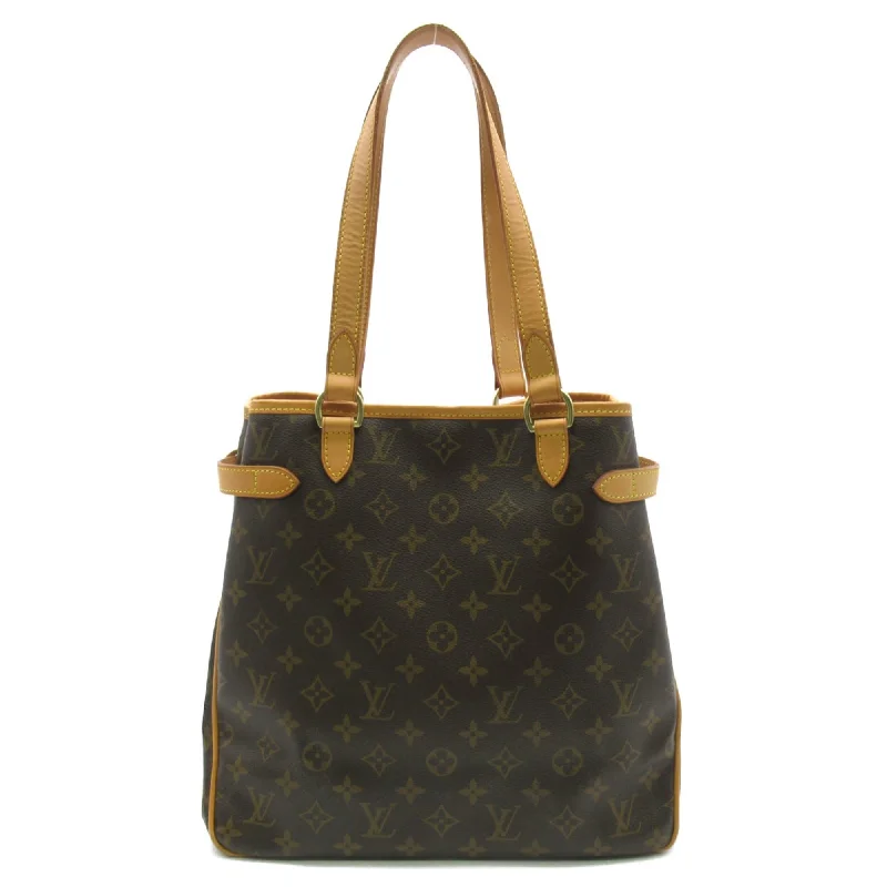 Christian Dior handbags with a detachable mirror for on - the - go touch - upsLouis Vuitton Petite Malle bags with a hard - shell structure for uniquenessLOUIS VUITTON Batignolles Vertical Tote Bag Brown Monogram PVC coated canvas M51153