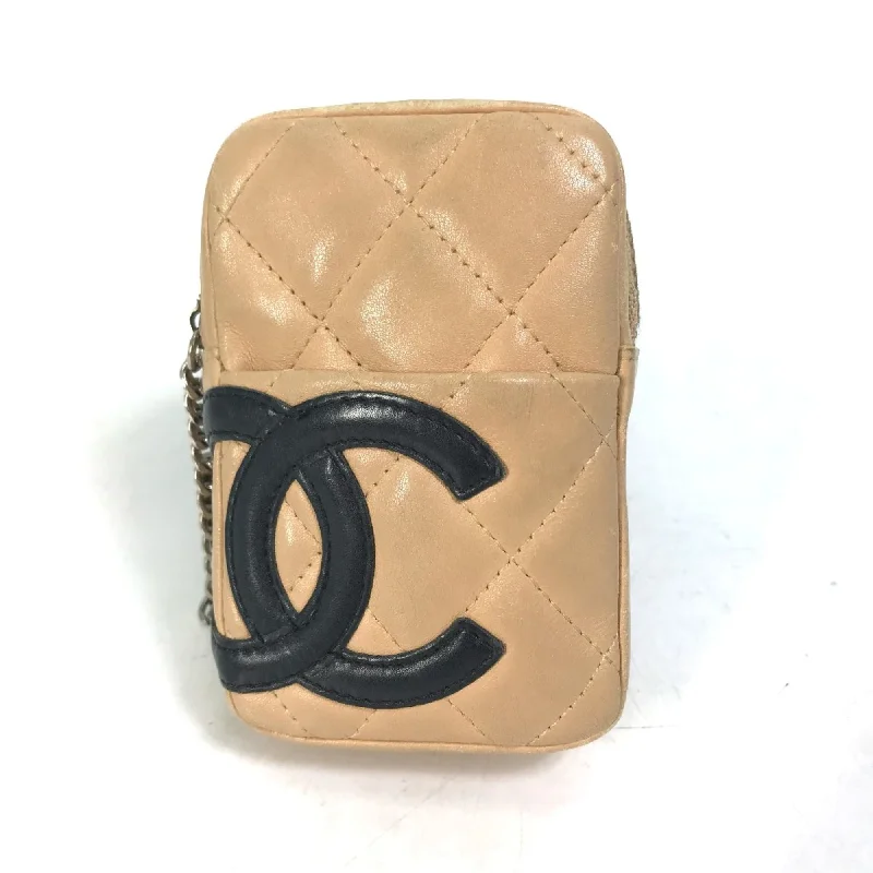 Chanel bags with exclusive seasonal releasesChanel A26732 Cambon Line Cigarette case pouch Cigarette case Beige Black