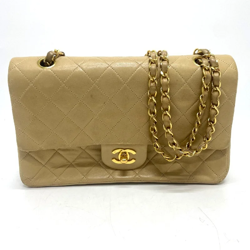 Chanel All - Match Handbag for Versatile StylingChanel A01112 CC Mark Chain shoulder Shoulder Bag Beige GoldHardware