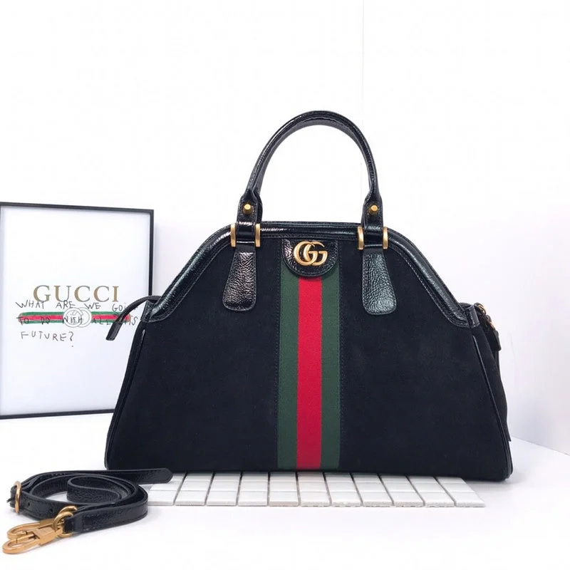 Ladies Gucci shoulder bags with a wide - width strapWF - Gucci Bags - 2635