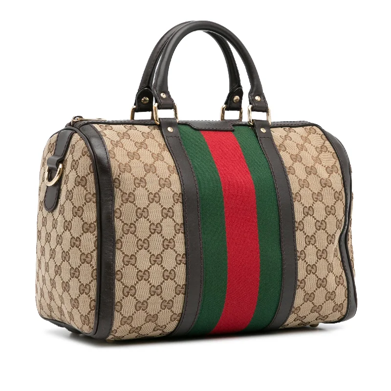 Ladies Gucci Dionysus bags with a chain - link shoulder strapGucci GG Canvas Web Joy Boston (N7r8cM)