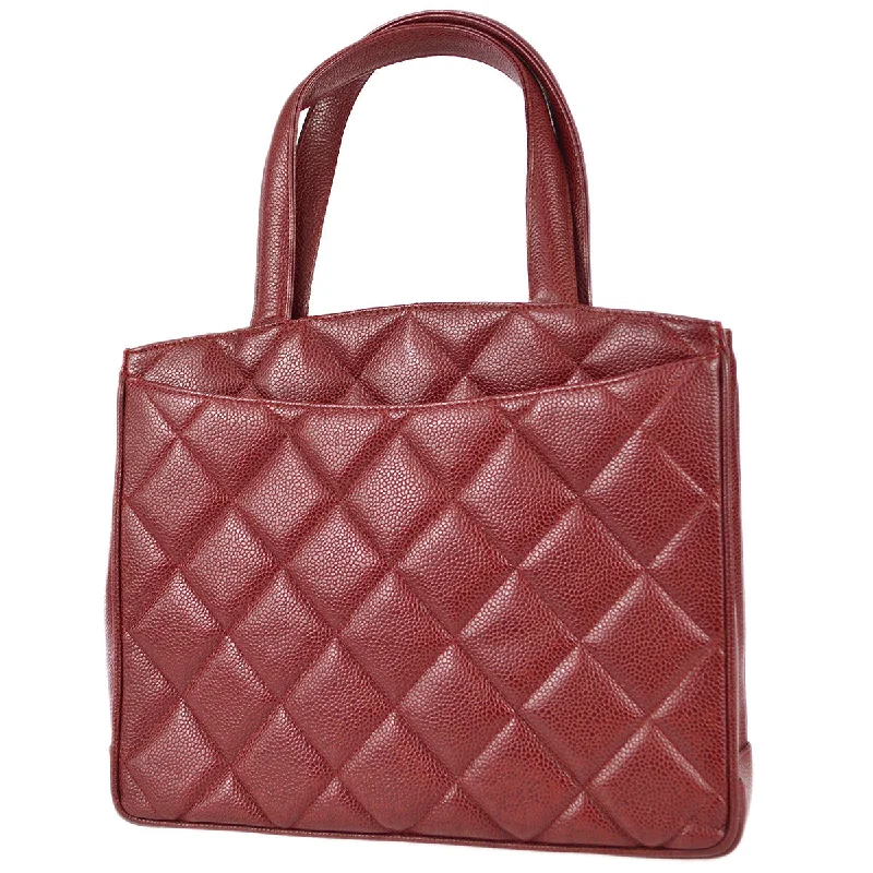 Chanel bags for the minimalist fashionChanel 1994-1996 Red Caviar Tote Handbag