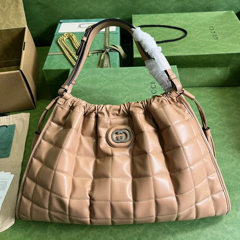 Ladies Gucci shoulder bags with a wide - width strapWF - Gucci Bags - 196