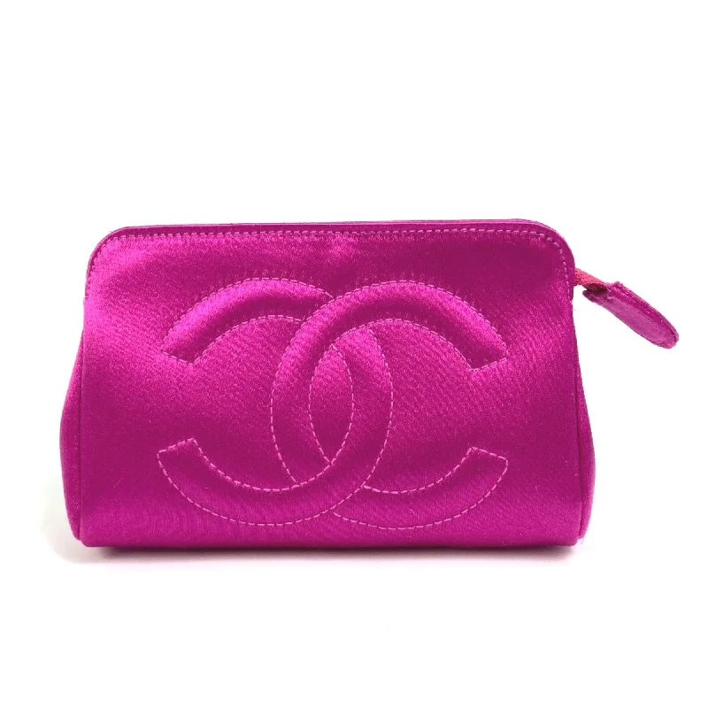 Chanel bags for the minimalist fashionChanel accessory case Pouch Purple Based