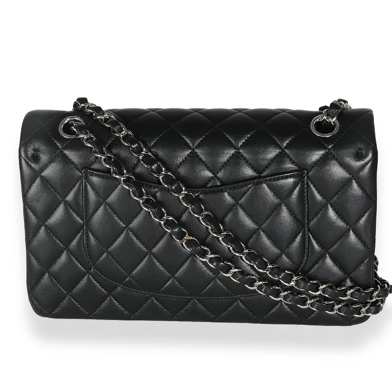 Chanel Colorful Handbag for Spring OutfitsCHANEL Black Quilted Lambskin Medium Classic Double Flap Bag