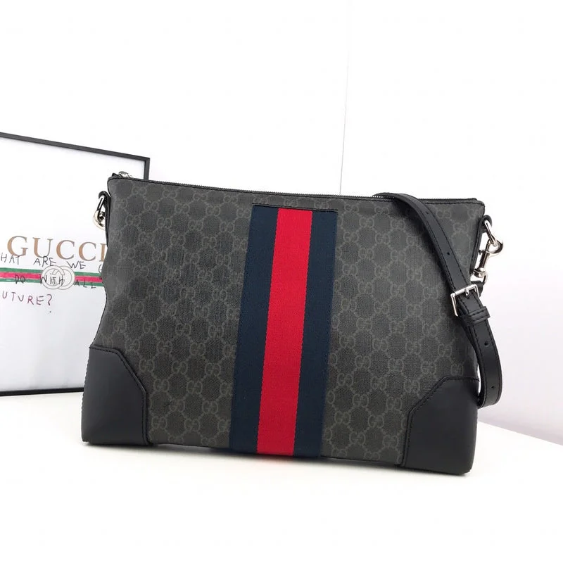 Women Gucci Sylvie bags with a crystal - embellished web stripeWF - Gucci Bags - 2557