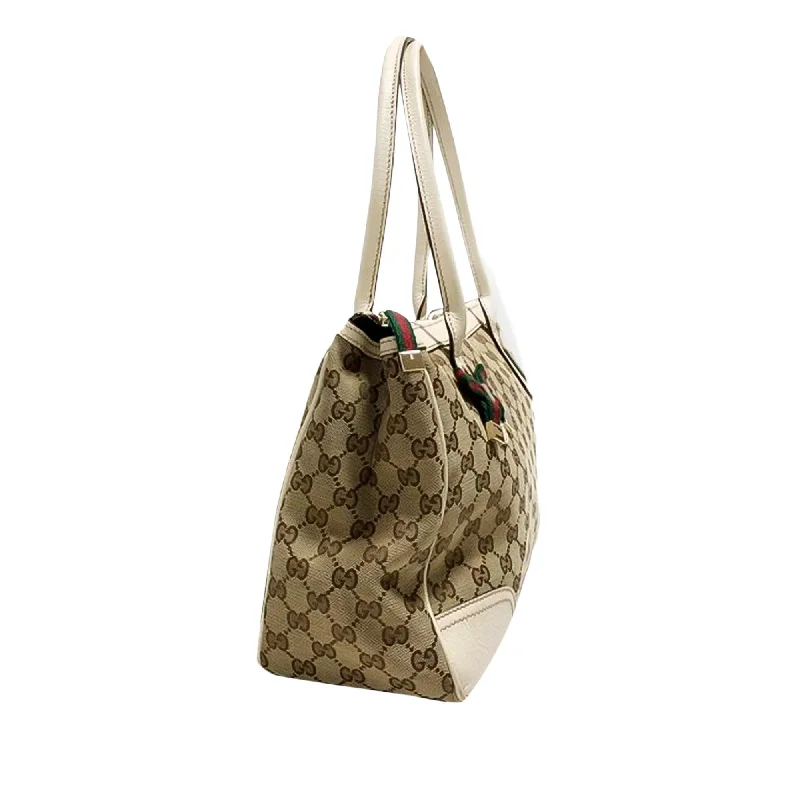 Gucci backpacks for women with a hidden back pocketGucci GG Canvas Princy Handbag (31396)