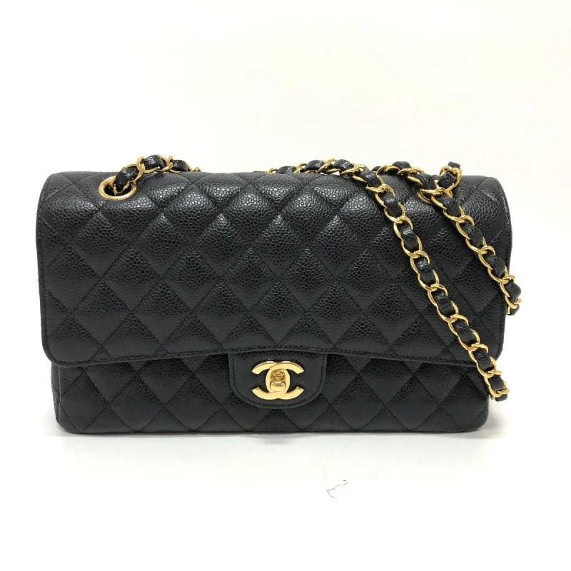 Chanel leather bags for everydChanel A01112 CC Mark Double Chain Shoulder Crossbody Shoulder Bag GHardware Black GoldHardware