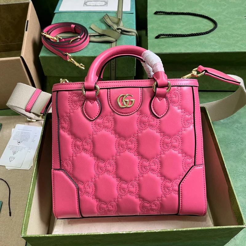 Women Gucci bags with a snap - button closure and a decorative charmBC - GUCCI BAGS - 009