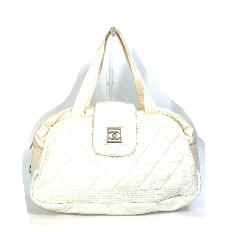 Chanel bags available at online luxury retaileChanel A29853 Sports Bag Shoulder Bag Duffle Bag White