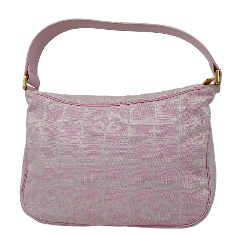 Chanel bags with iconic stitching detailsChanel 2003-2004 Jacquard New Travel Line Handbag