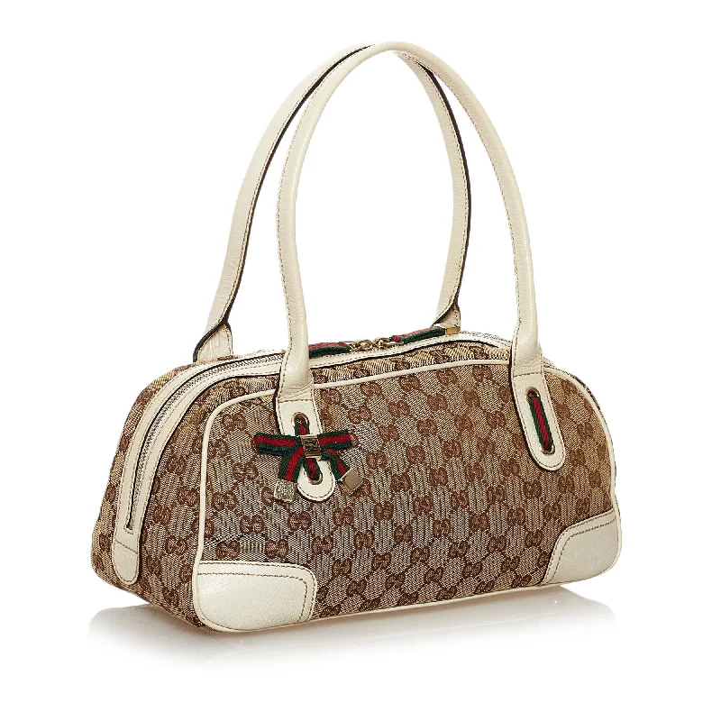 Ladies Gucci Dionysus bags with a star - shaped charmGucci GG Canvas Princy Shoulder Bag (34758)