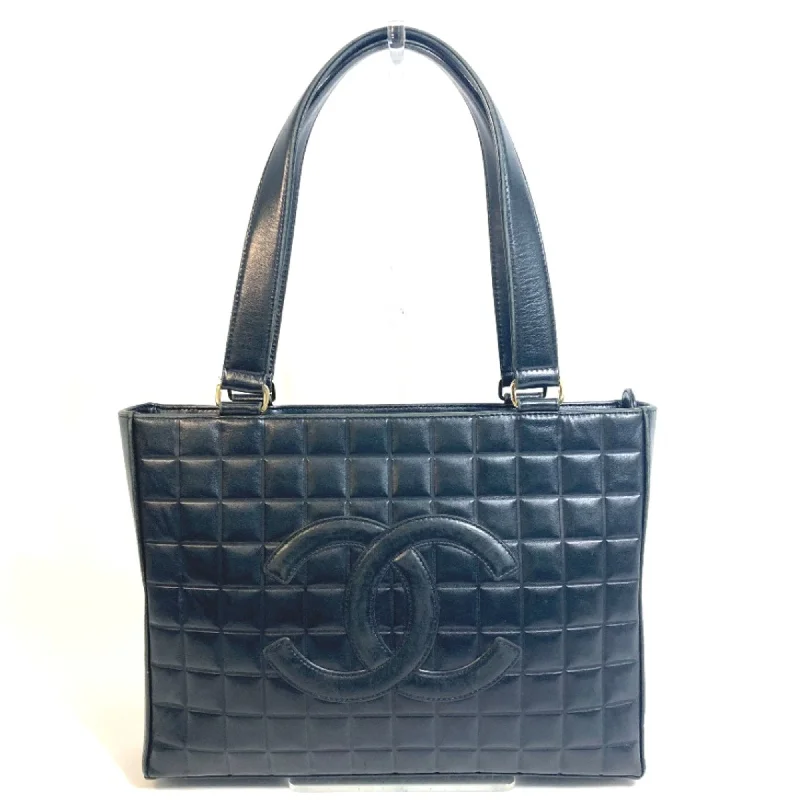 Chanel All - Match Handbag for Versatile StylingChanel A17809 CC Mark Bag Semi Shoulder Bag Tote Bag Black