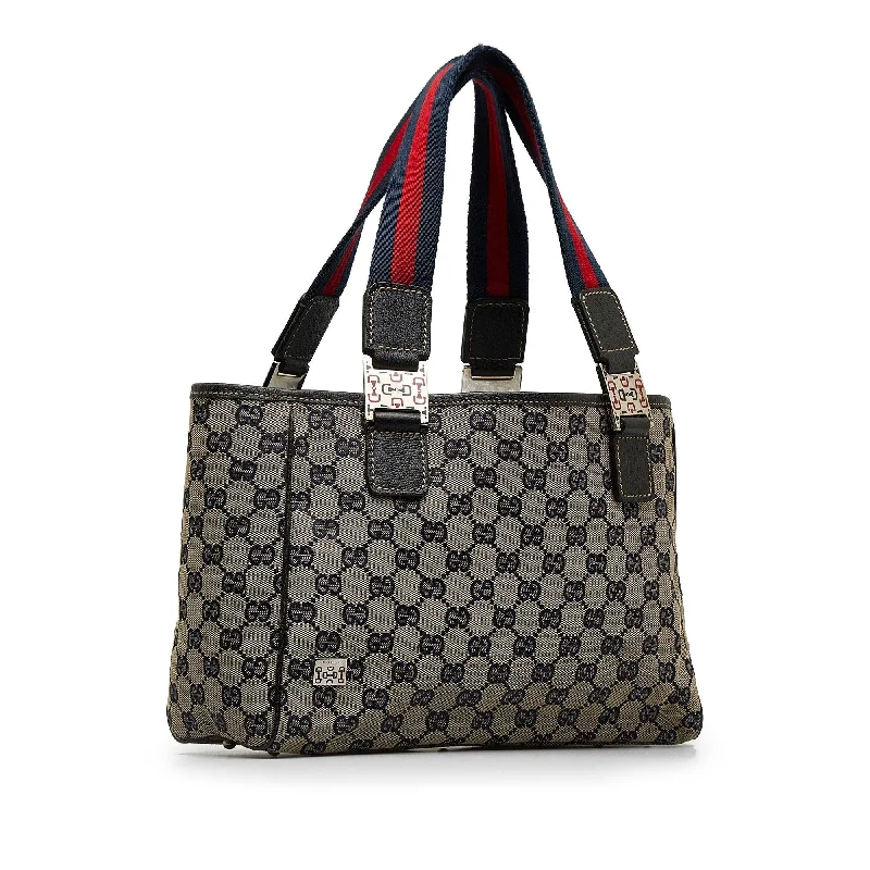 Ladies Gucci Dionysus bags with a chain - link shoulder strapGucci GG Canvas Web Pop Tote (nSmaB0)