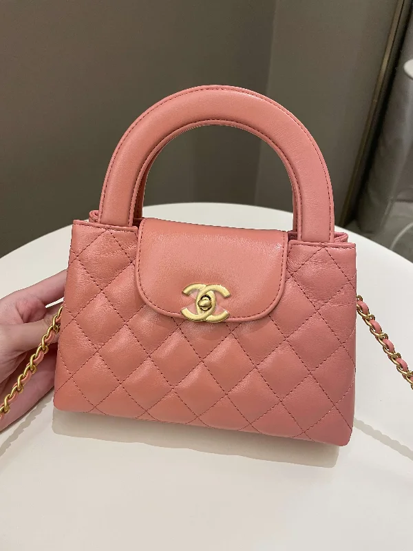 Chanel classicChanel 23K Kelly Bag Pink Aged Calfskin