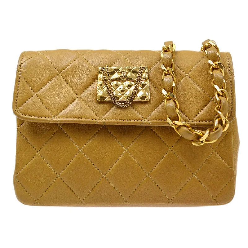 Chanel Luxury Handbag for High - End EventsChanel 1986-1988 Bag Charm Straight Flap Micro