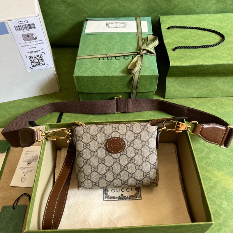 Women Gucci Sylvie bags with a monogram - embossed leatherBC - GUCCI BAGS - 1017