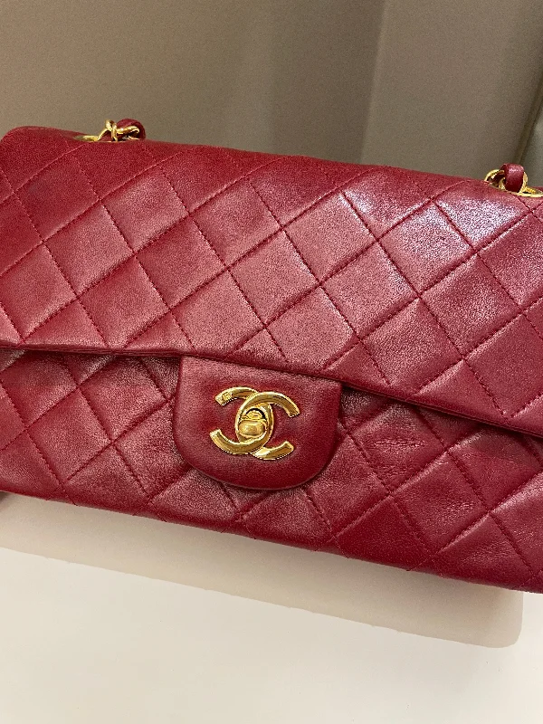 Chanel bags perfect for everyday elegChanel Vintage Classic Small Double Flap Red Lambskin