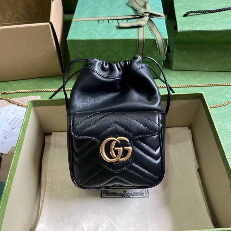 Women Gucci bags with a zip - around closure for securityBC - GUCCI BAGS - 034