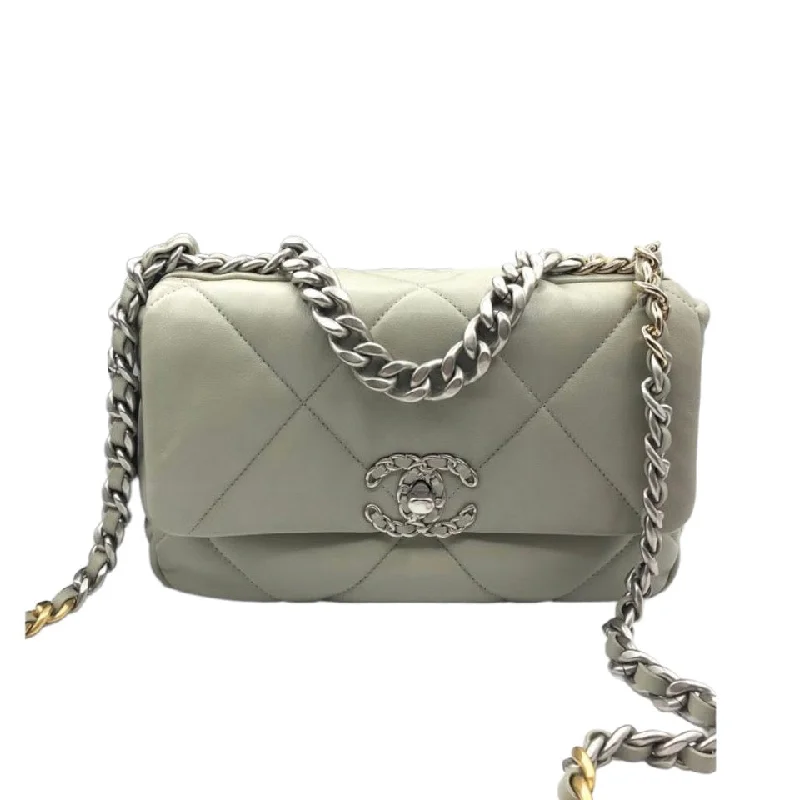 Chanel bags with classic and elegant designsSmall Chanel 19 Grey