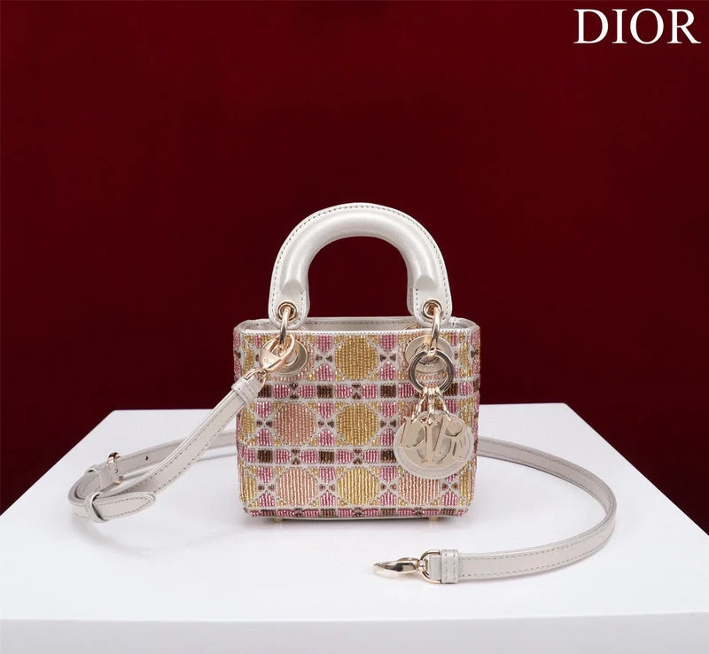 Christian Dior backpacks with a sleek, minimalist silhouetteDior Bag