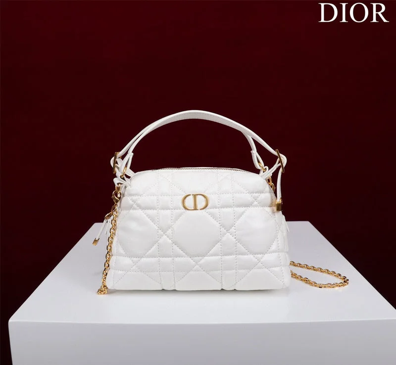 Christian Dior tote bags with a printed Dior logo on the frontDior Bag