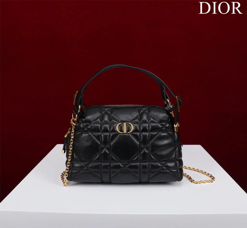 Christian Dior handbags with a back - pocket for quick storageDior Bag