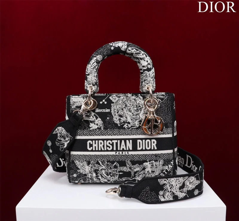 Christian Dior handbags with a detachable mirror for on - the - go touch - upsDior Bag