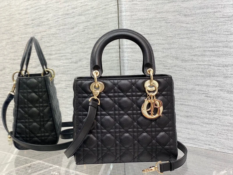 Christian Dior handbags with a back - pocket for quick storageDior Bag