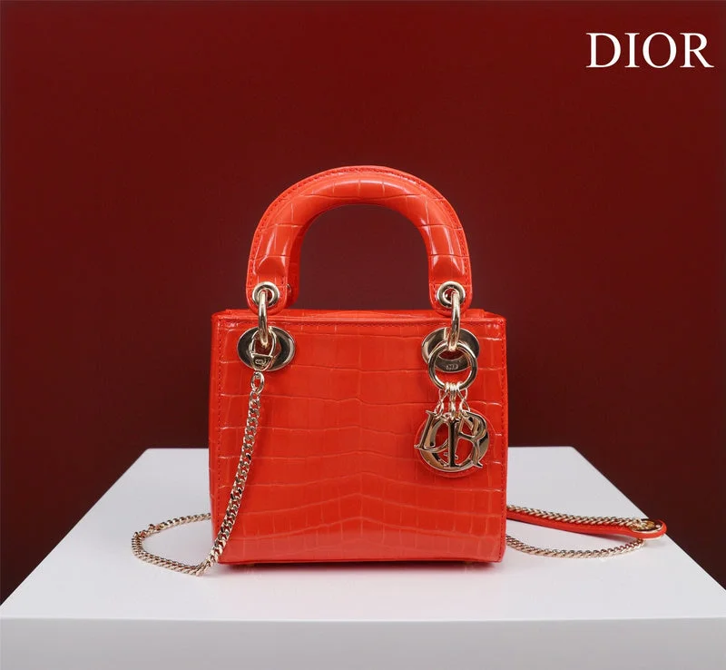 Christian Dior handbags with a removable shoulder strap for versatilityDior Bag