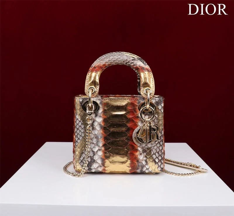 Christian Dior backpacks with a sleek, minimalist silhouetteDior Bag