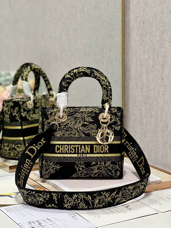 Christian Dior handbags with a snap - button closure and a decorative buckleDior Bag