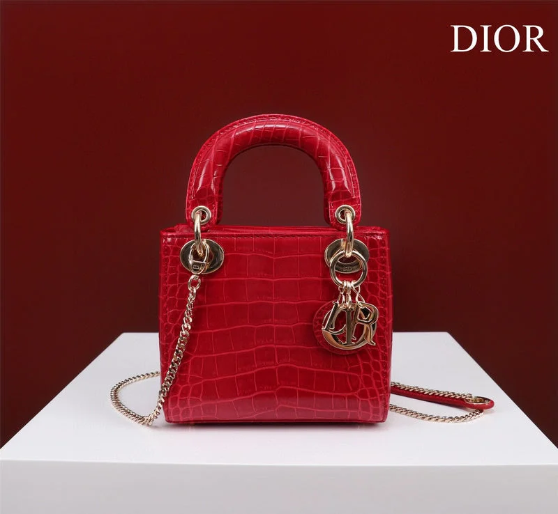 Christian Dior Saddle bags with a distressed leather finishDior Bag