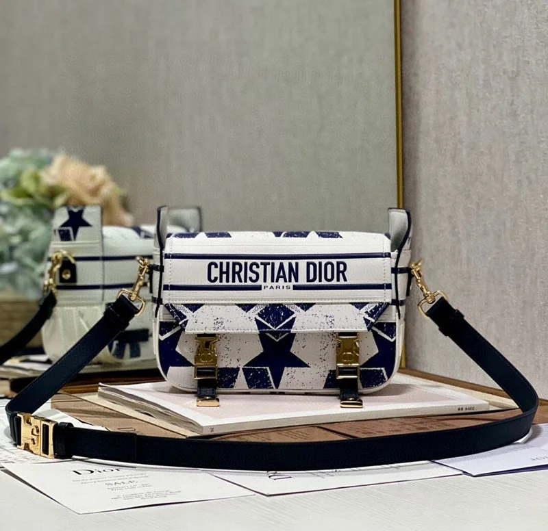 Christian Dior tote bags with a printed Dior logo on the frontDior Bag