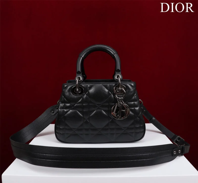 Christian Dior Saddle bags with a patent leather finish for a shiny lookDior Bag