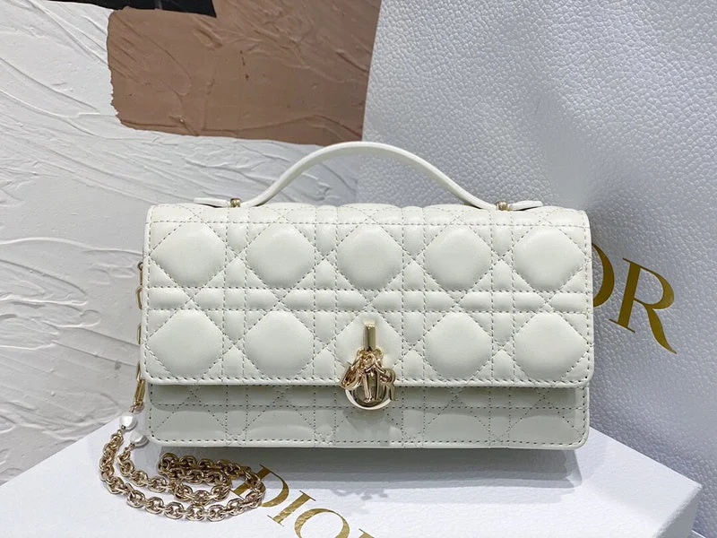 Christian Dior bags with a quilted pattern and gold - toned hardwareDior Bag